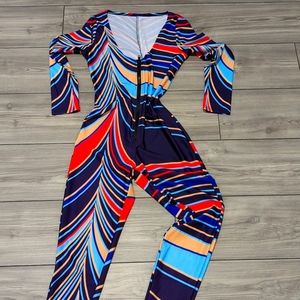 Multicolor jumpsuit, Size S